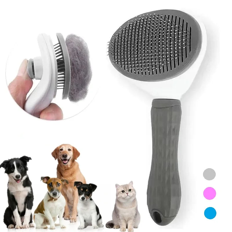 Self-Cleaning Pet Brush Comb