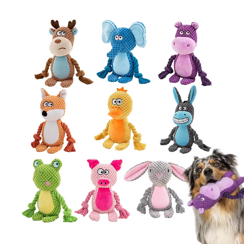 Plush Rope Dog Toy
