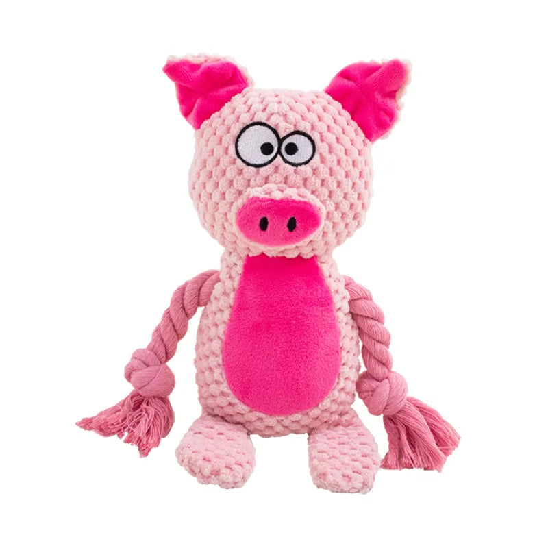 Plush Rope Dog Toy