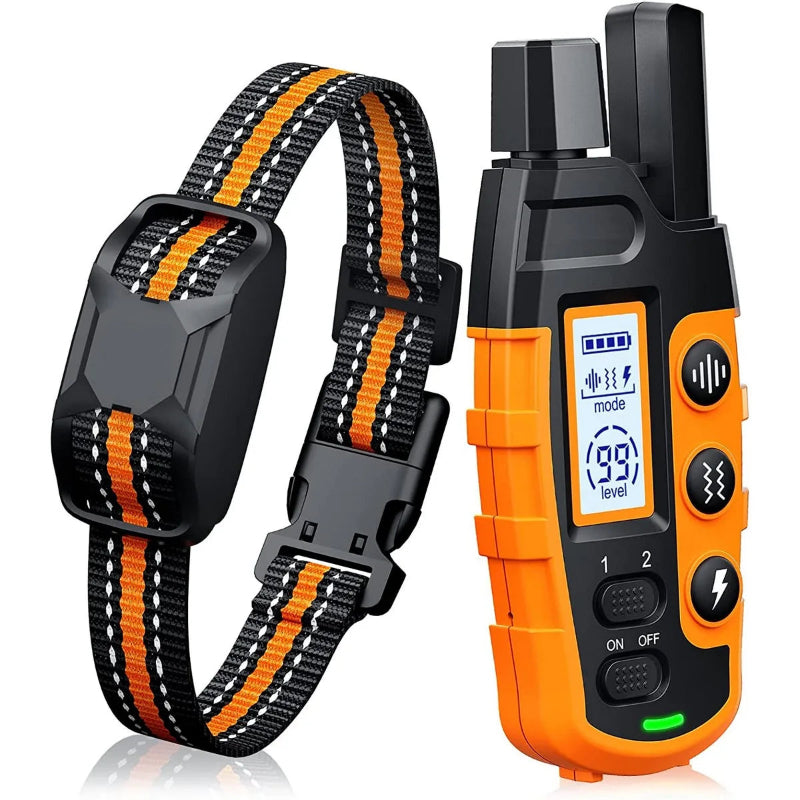 Rechargeable Dog Training Collar with Remote
