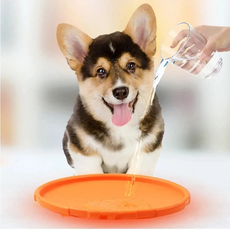 Silicone Dog Flying Disk