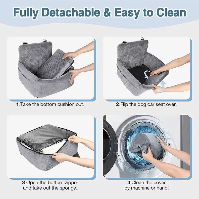 Washable Pet Safety Car Seat