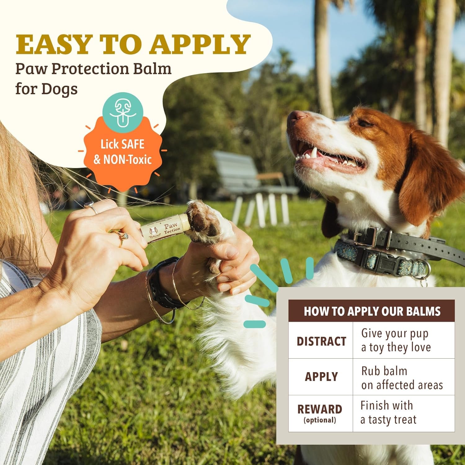 Dog Paw Protection Stick Balm