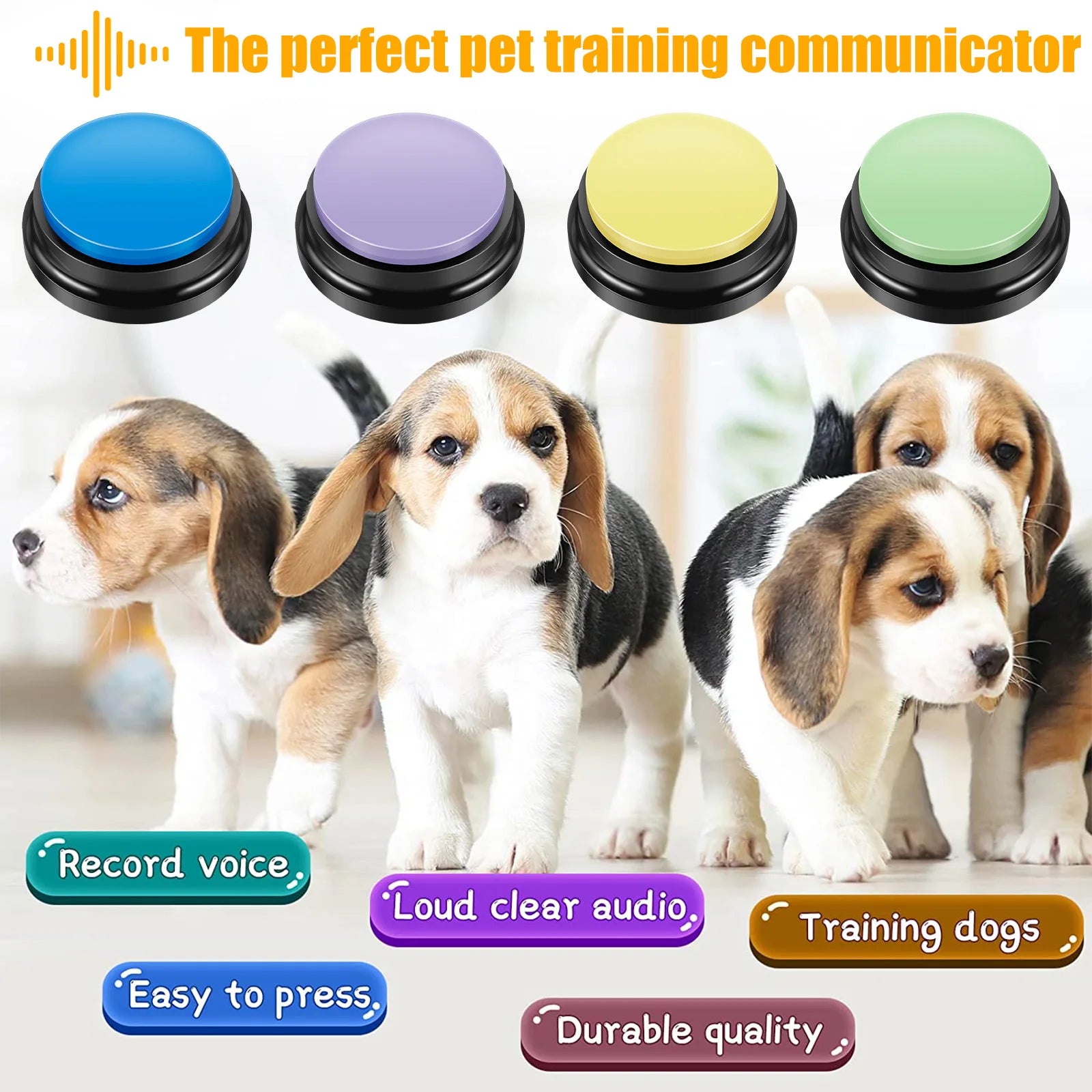 Talking Dog Training Buttons