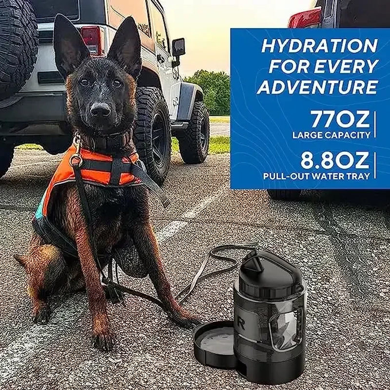 Large Capacity Dog Water Bottle