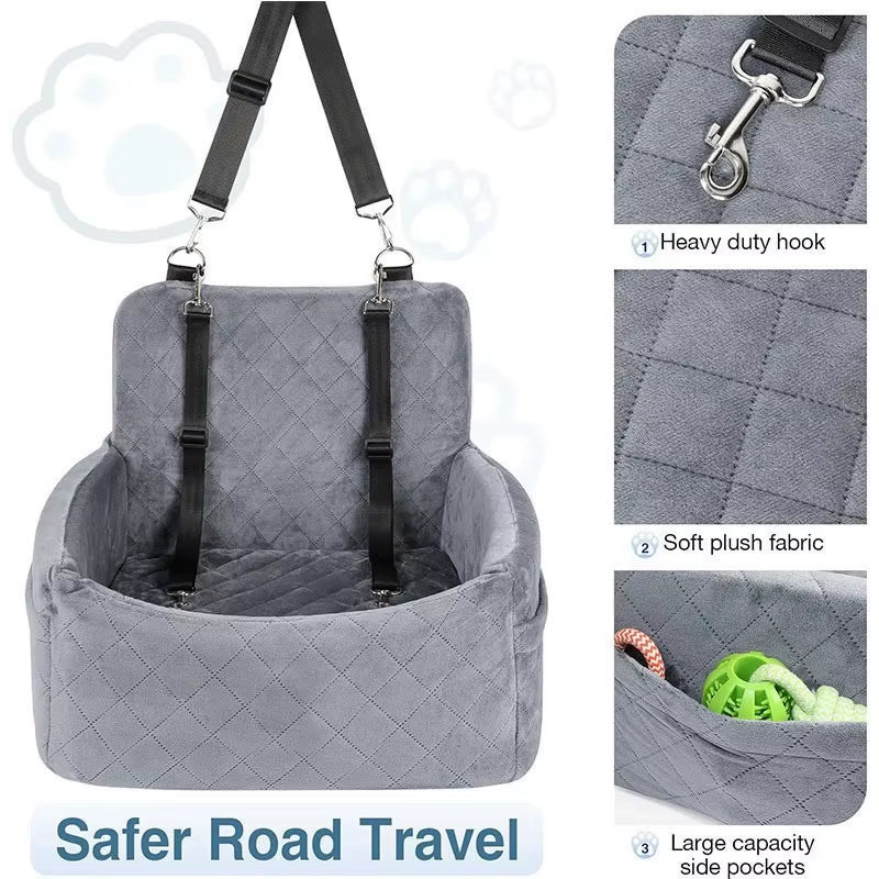 Washable Pet Safety Car Seat