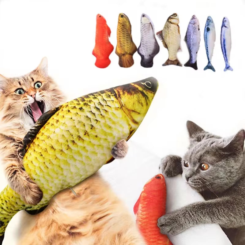 Catnip Fish Plush Toy
