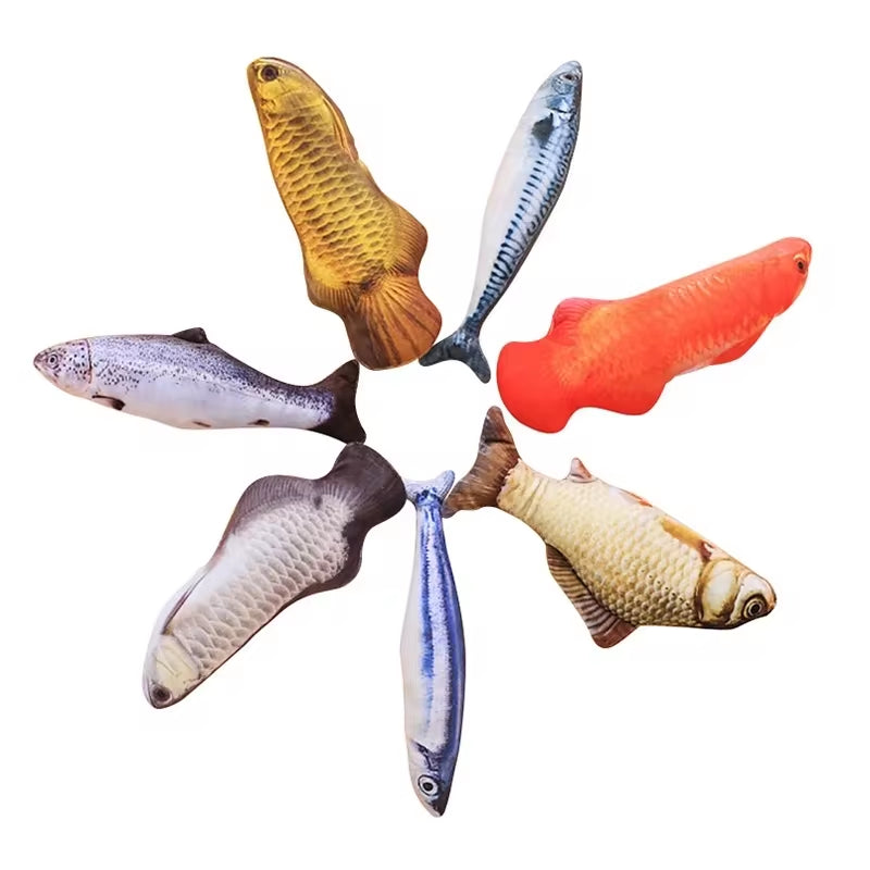 Catnip Fish Plush Toy