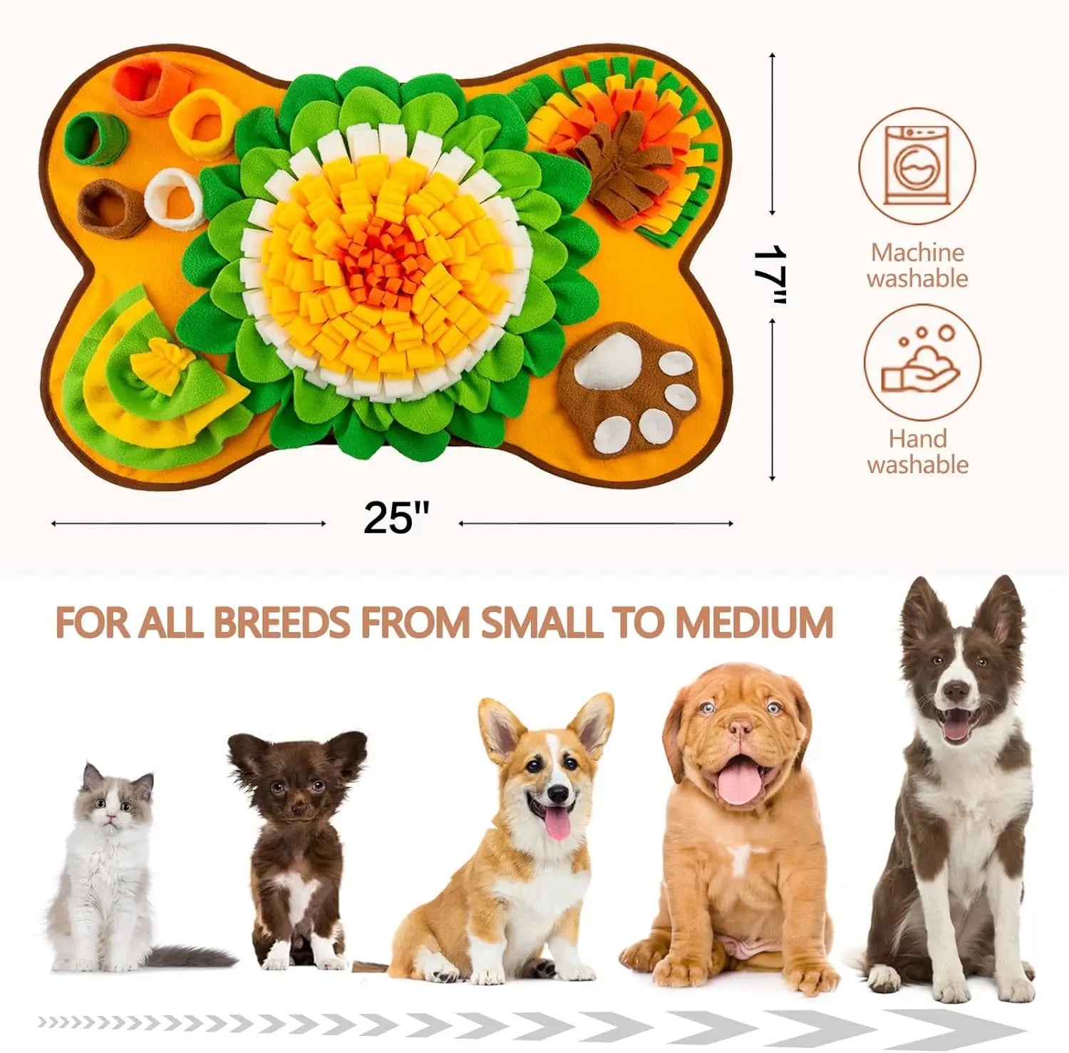 Dog Snuffle Feeding Mat