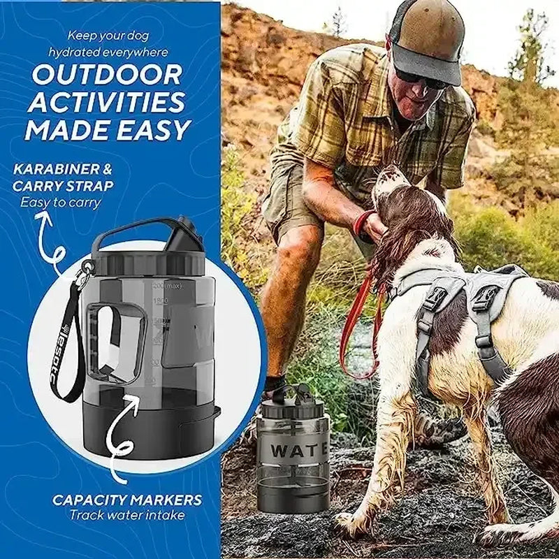 Large Capacity Dog Water Bottle