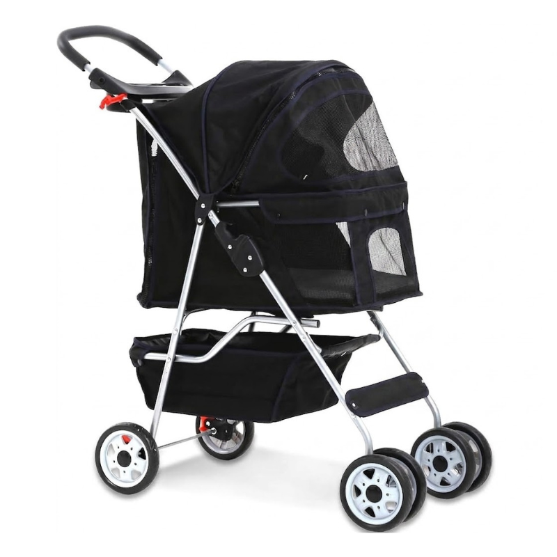 4-Wheel Pet Stroller Carrier