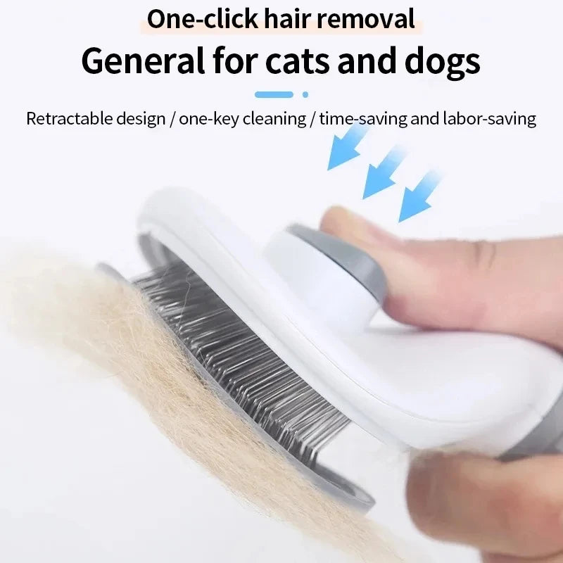 Self-Cleaning Pet Brush Comb