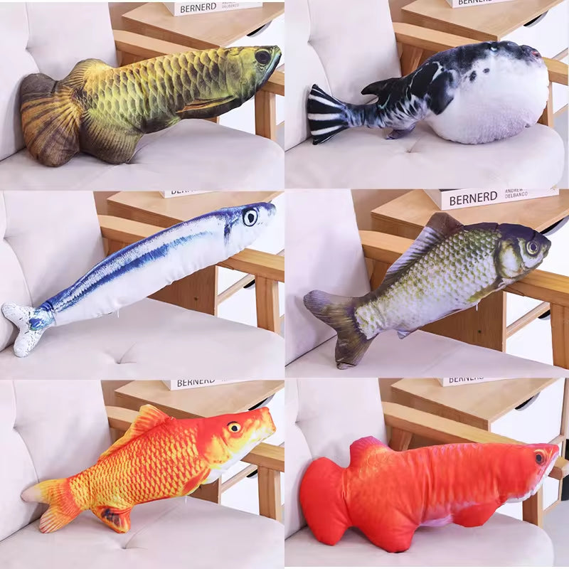 Catnip Fish Plush Toy