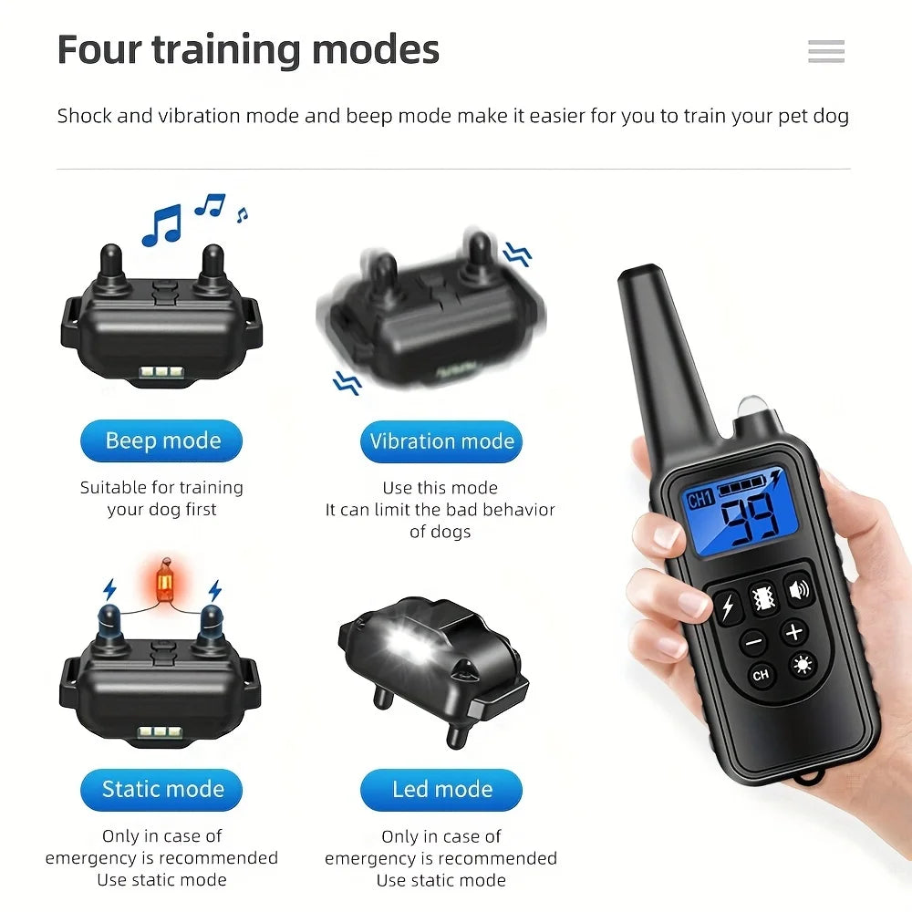 Dog Shock Collar with Remote