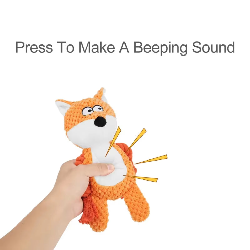 Plush Rope Dog Toy