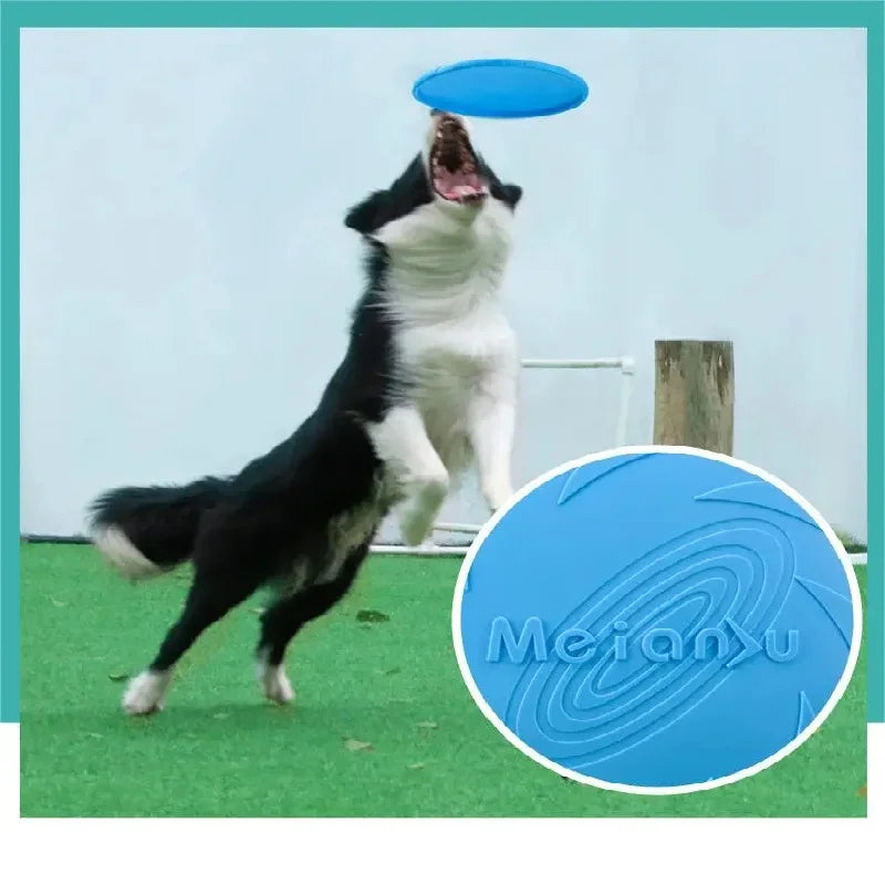 Silicone Dog Flying Disk
